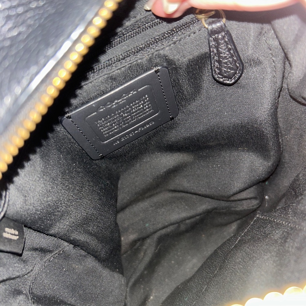 Coach Small Leather Backpack - Picture 4 of 5